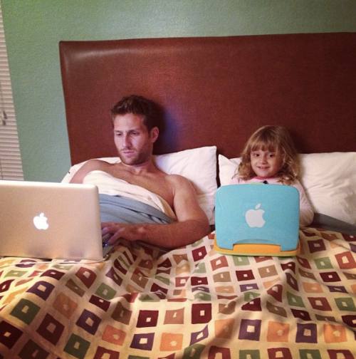 Just love this picture of Juan Pablo and Camila